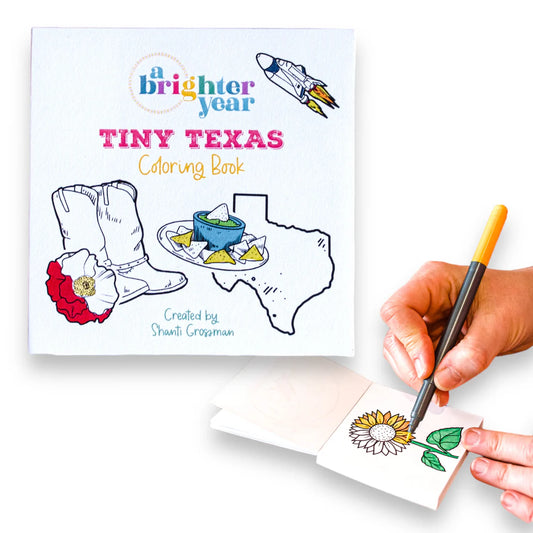 Tiny Texas Mini Color Book
