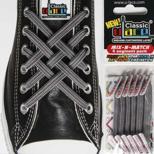 U Lace Med Gray Classic