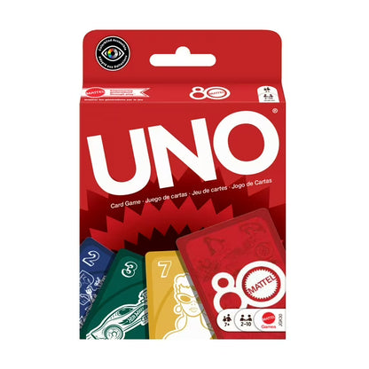 Uno: Mattel 80th Anniversary Ruby Red