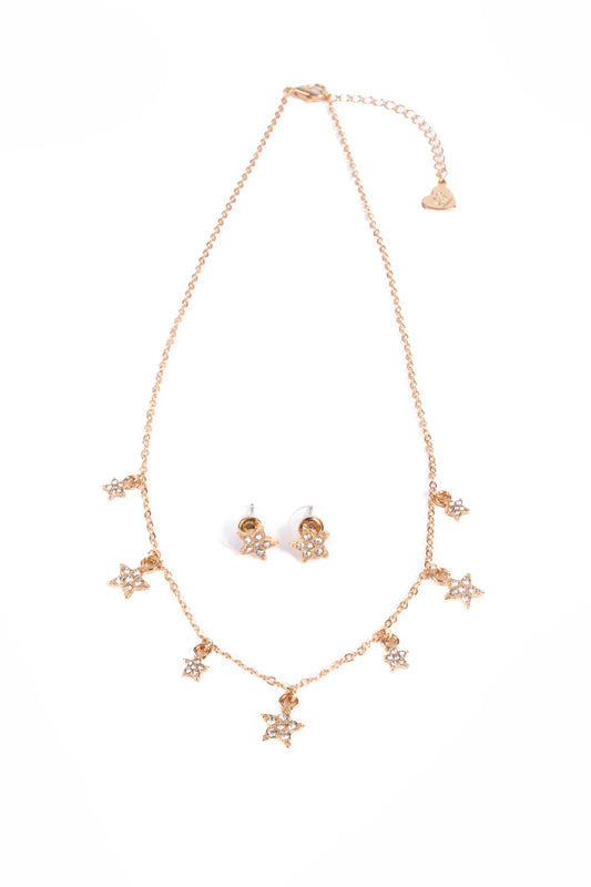 Boutique Chic Rising Star Necklace & Earrings