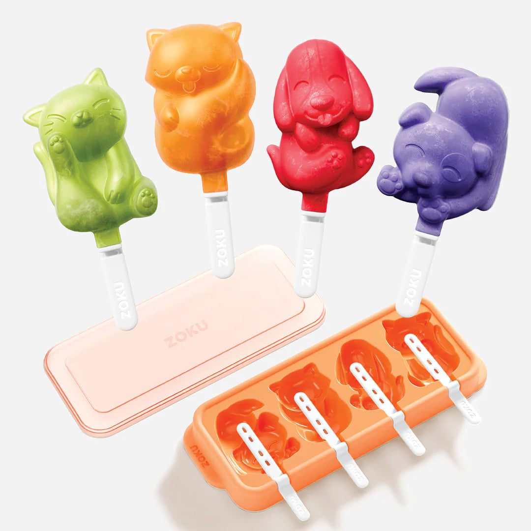 Cat Dog Ice Pop Molds