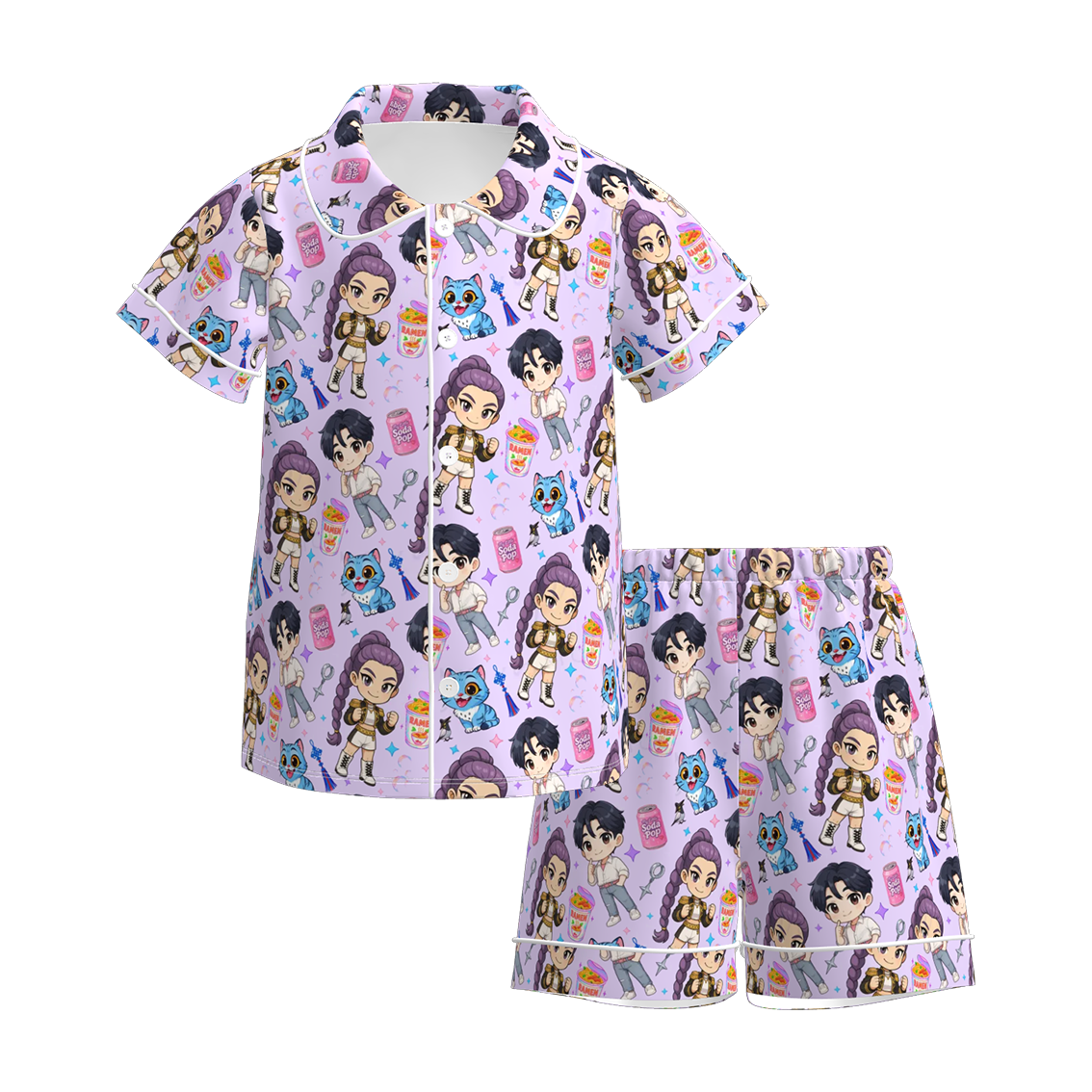 PJ KPOP Demon Hunter Printed Set