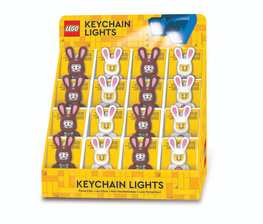 LEGO Easter Bunnies LED Keychain