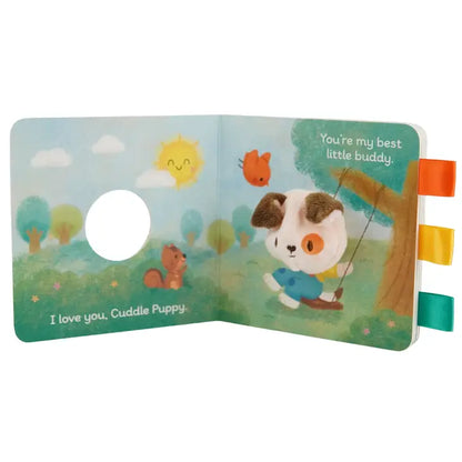 Cuddle Puppy Puppet Book