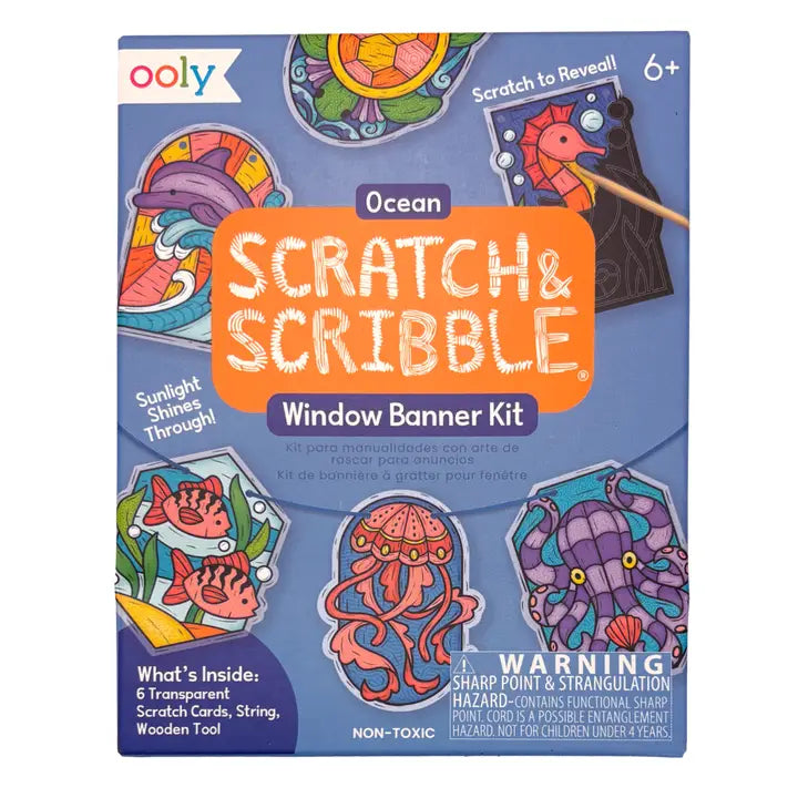 Mini Scratch & Scribble: Ocean
