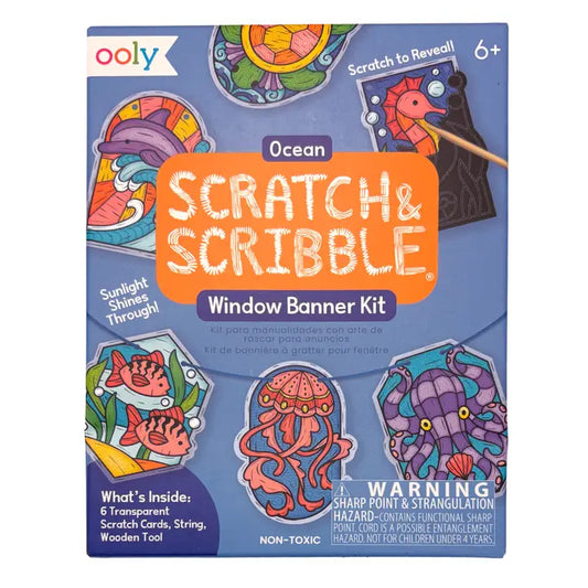 Mini Scratch & Scribble: Ocean