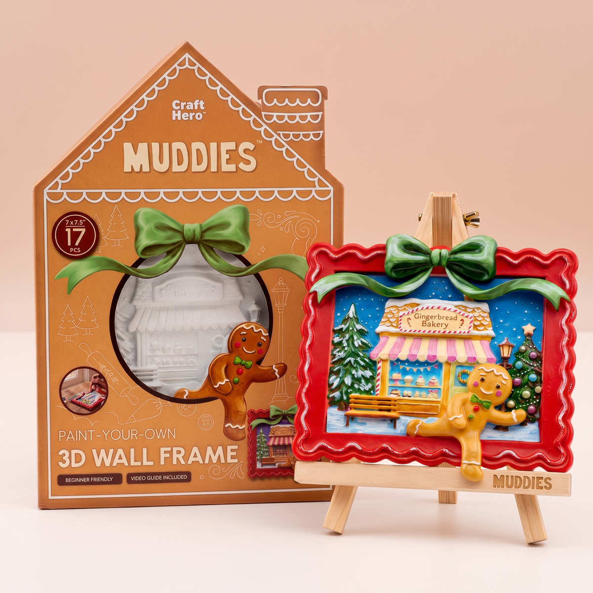 Christmas 3D Paint Kit | Gingerbread House | DIY