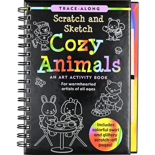Scratch N Sketch Cozy Animals