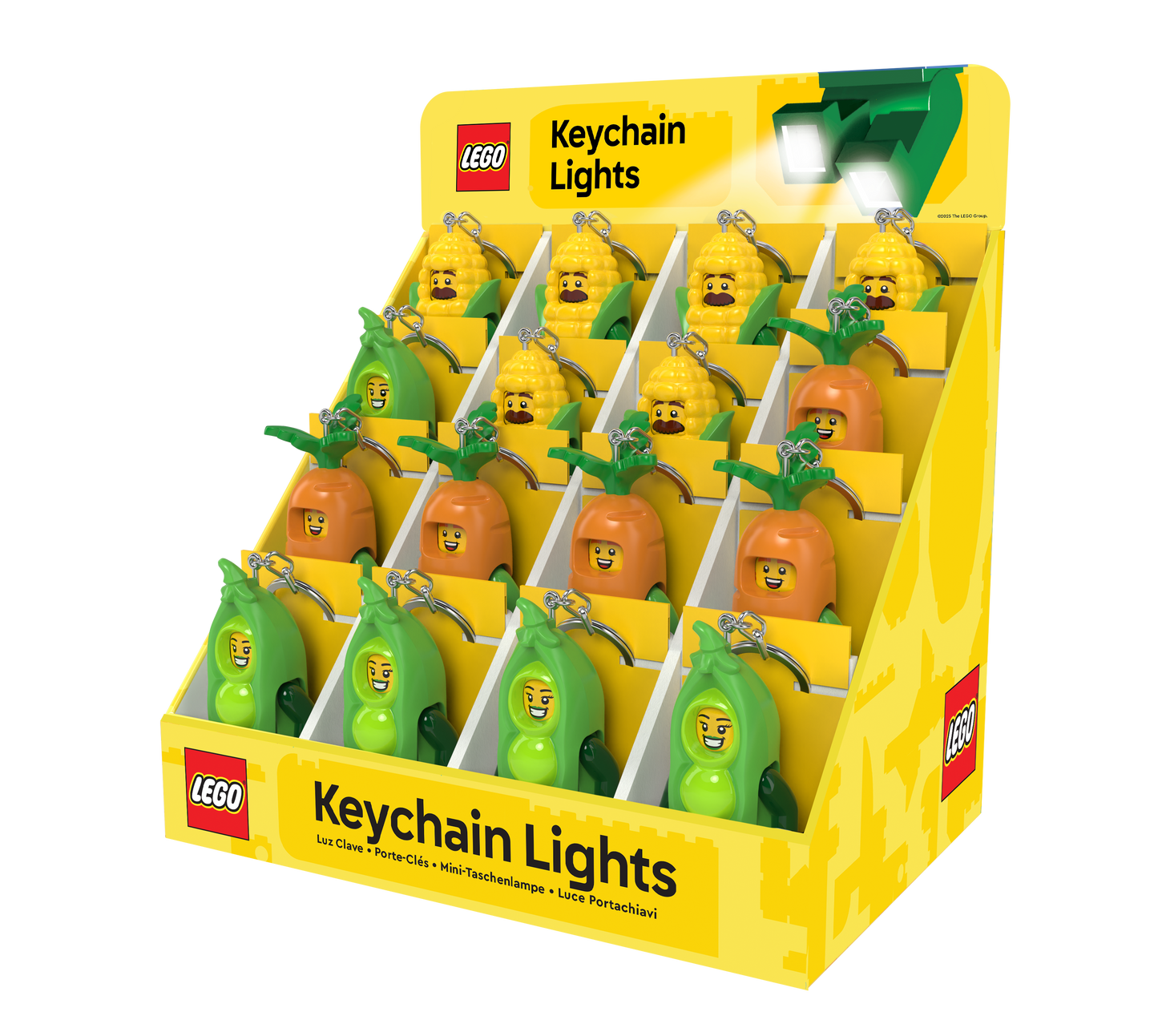 LEGO Farmers Market LED Keychain