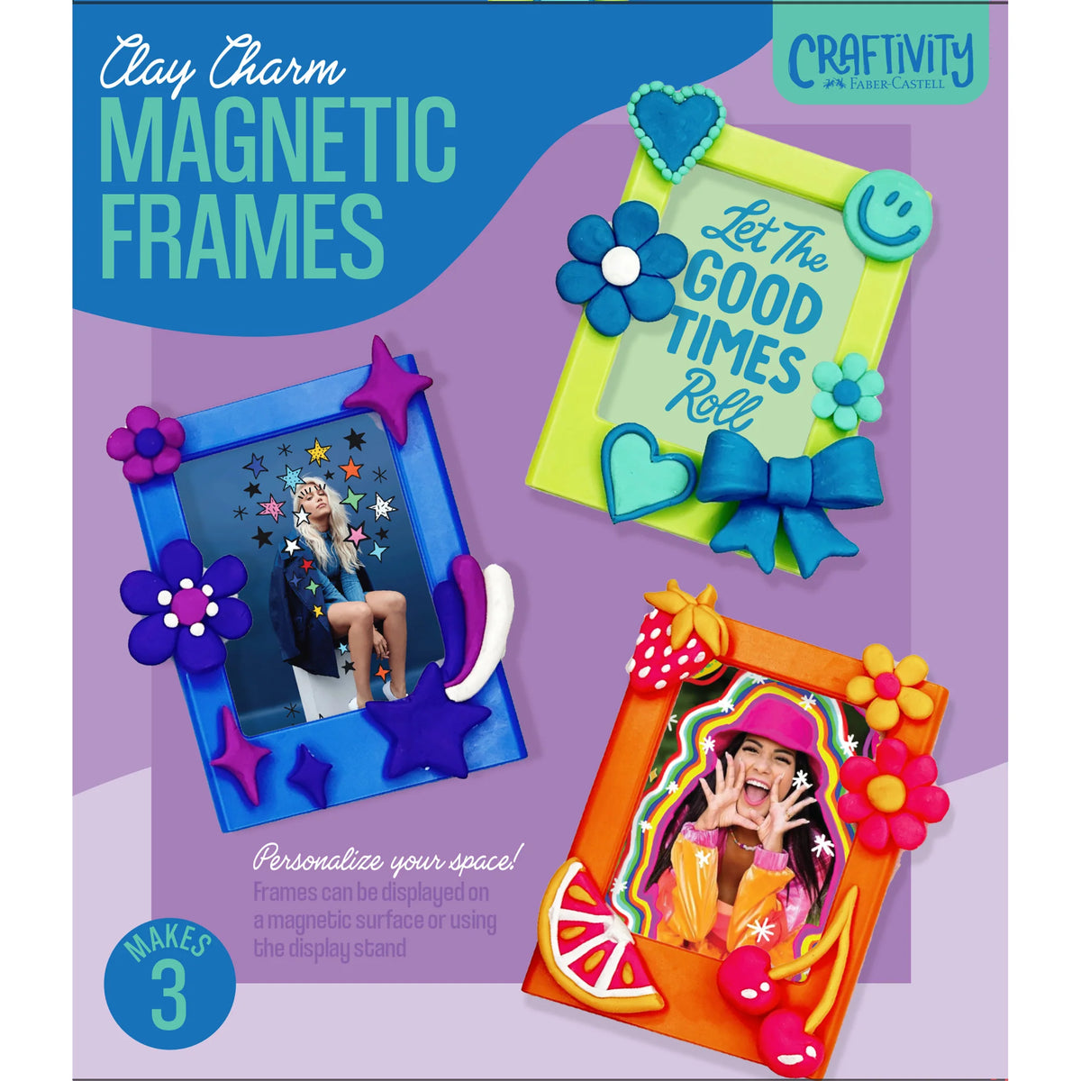 Clay Charm Magnet Frames