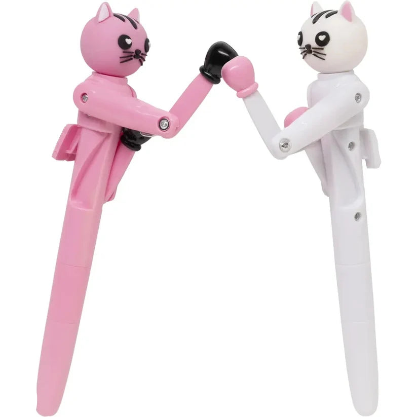Cat Fight Boxing Pens Set of 2