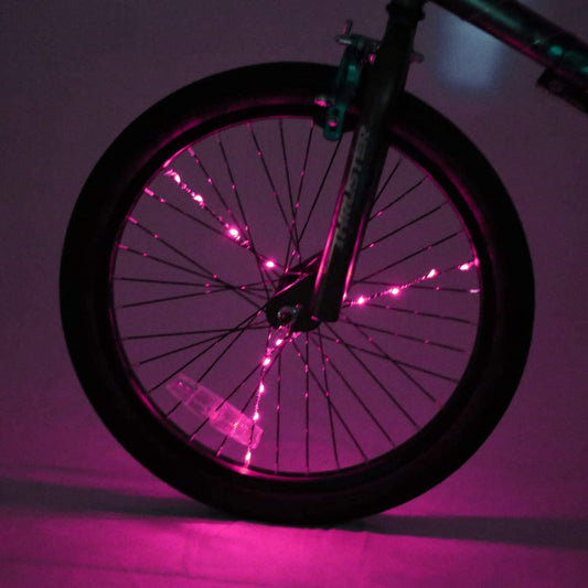 Spin Bright Pink Pattern