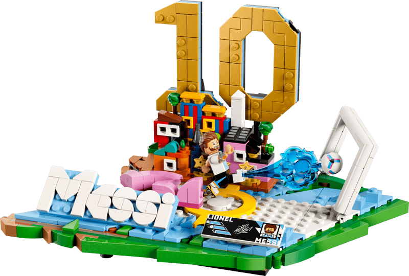 Lionel Messi Soccer Highlights Lego
