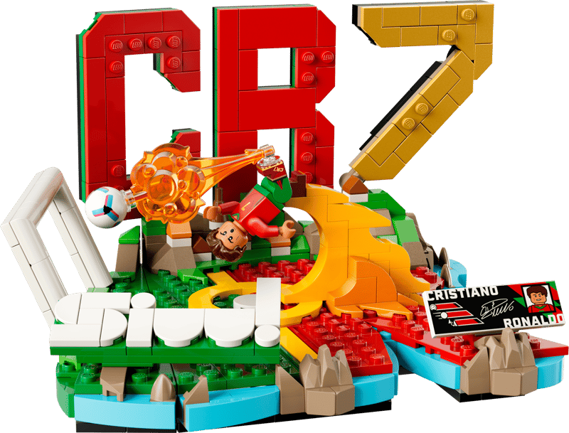 Cristiano Ronaldo Soccer Highlights Lego
