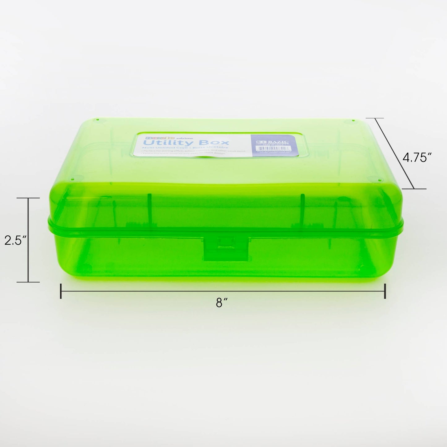 Pencil Case Multipurpose Utility Box - Bright Color
