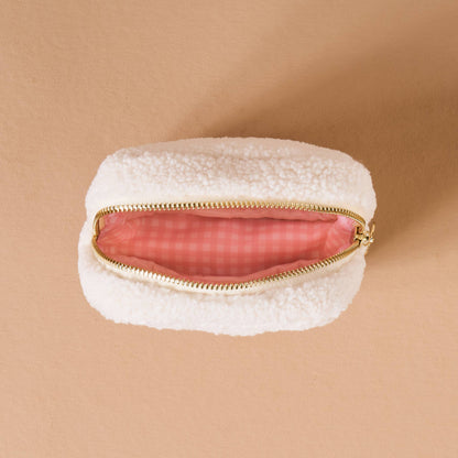 Teddy Pouch-Square Lovely Bow