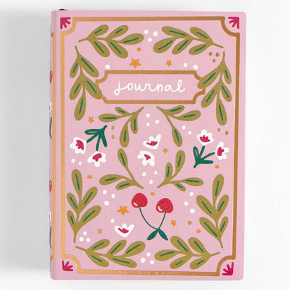 Cherries & Blooms 5x7 Lined Softcover Book Journal