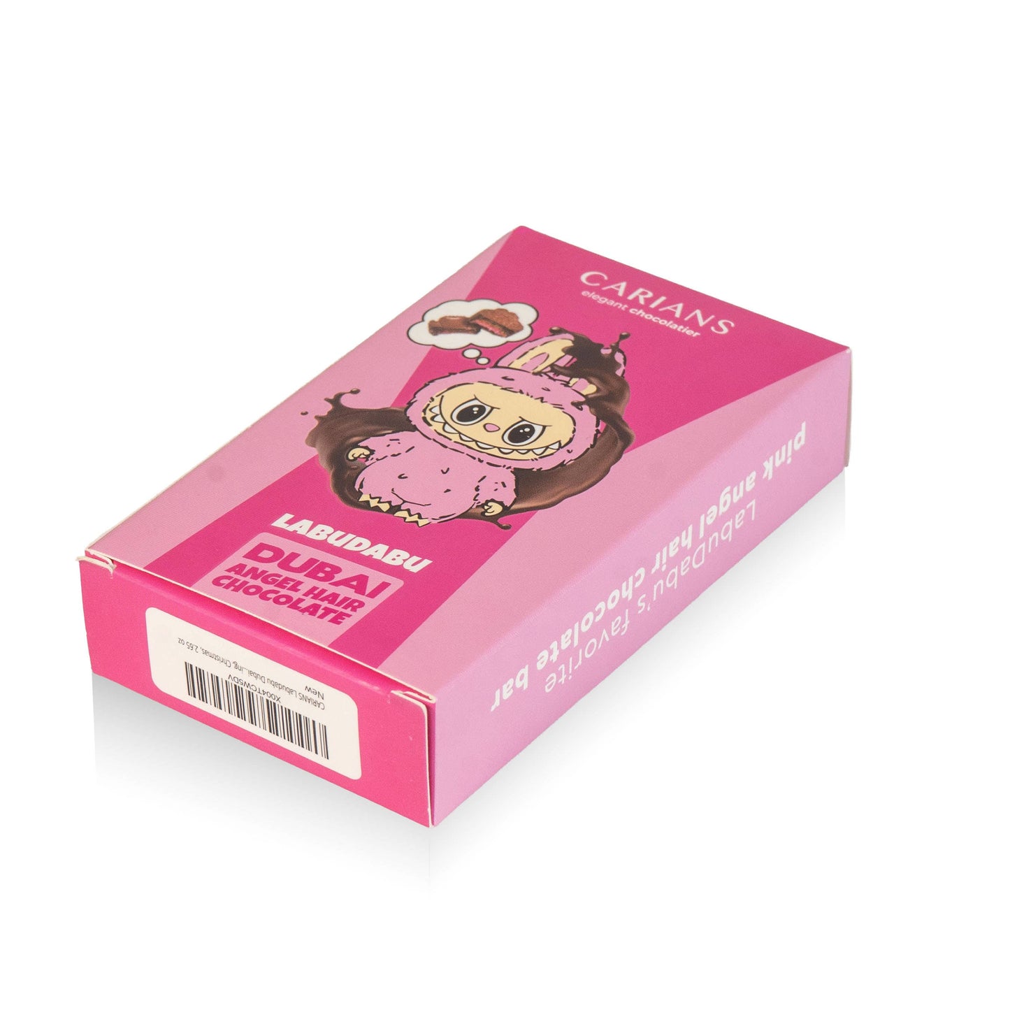 Labubu Angel Hair Dubai Chocolate Bar - Pink Cotton Candy