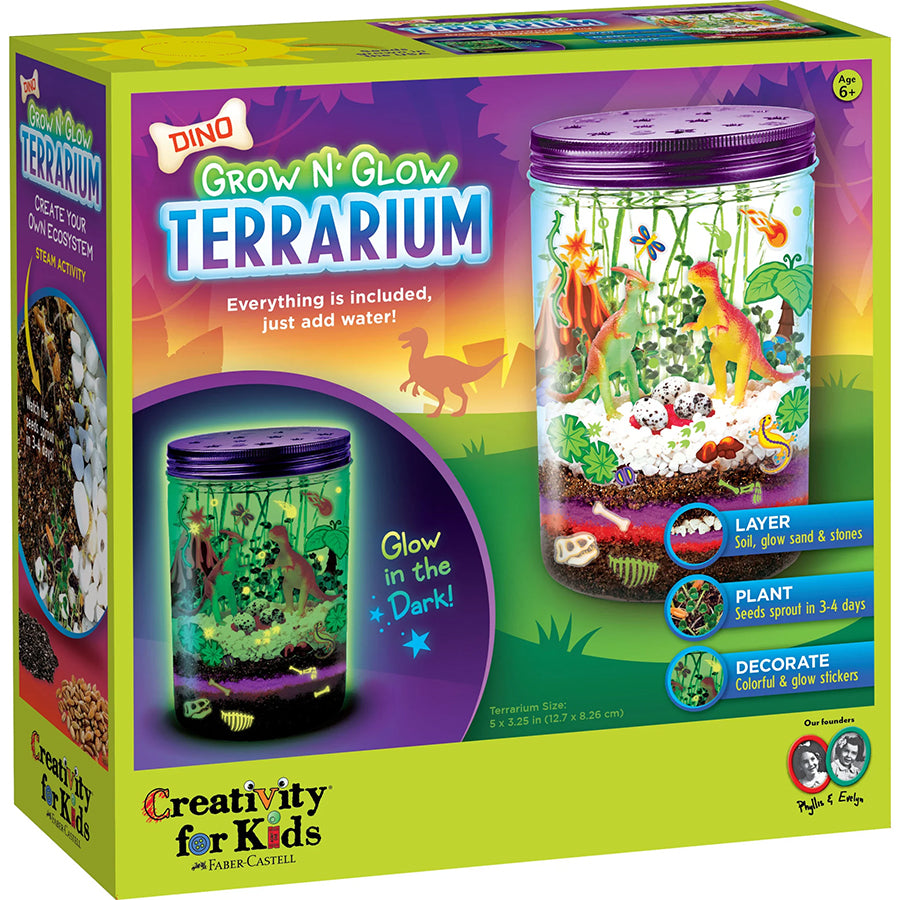 Grow N Glow Dino Terrarium