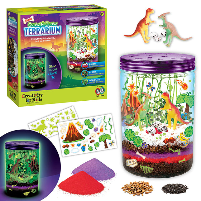 Grow N Glow Dino Terrarium