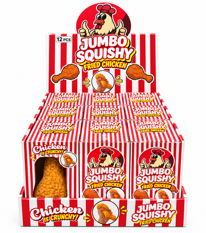 5" Jumbo Crunchy Chicken Squishy