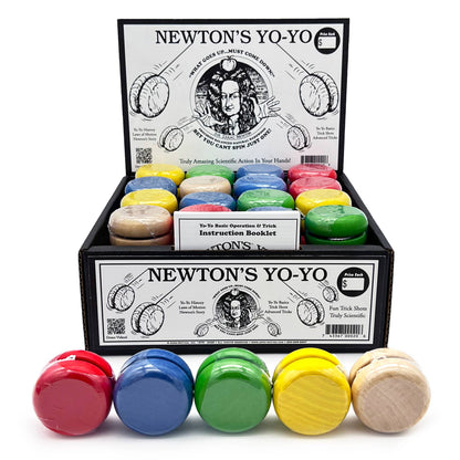 Classic Wooden Yo-Yo 48 Unit Impulse Display