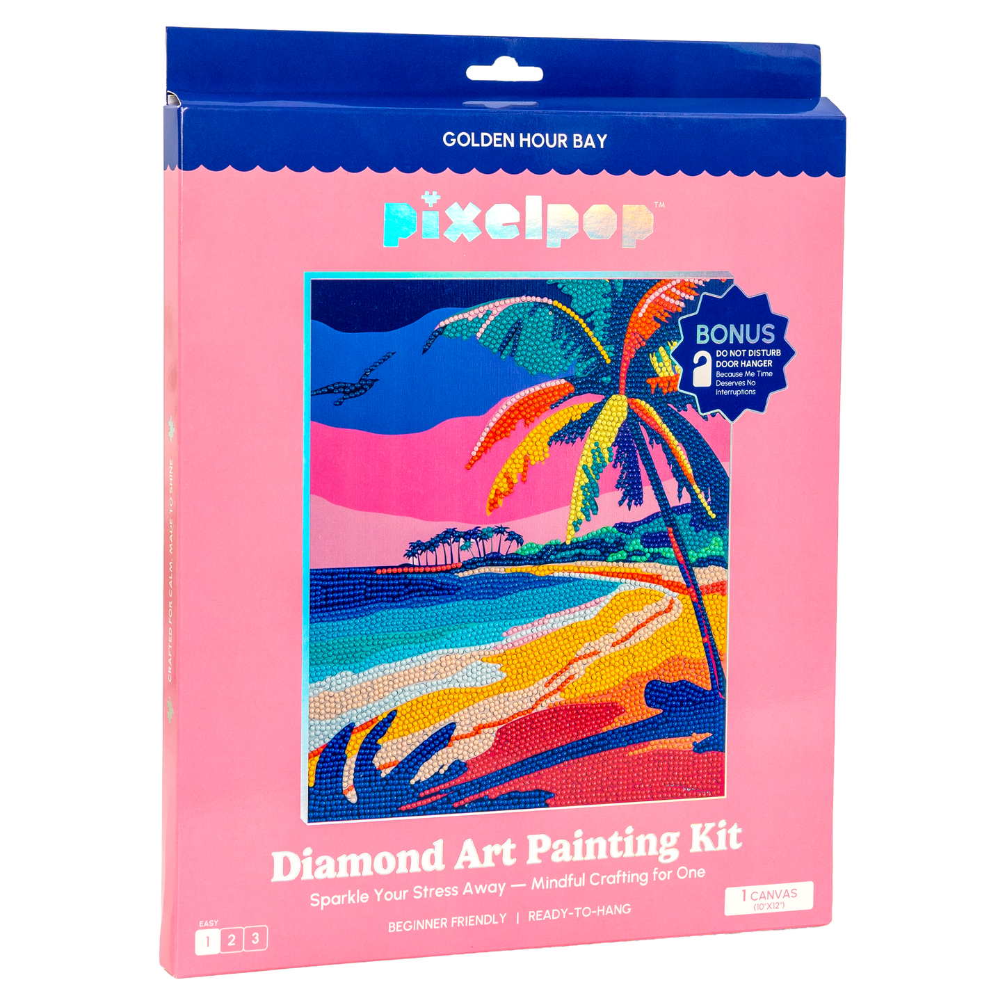 PixelPop™ Diamond Art — Reset Edition - Golden Hour Bay