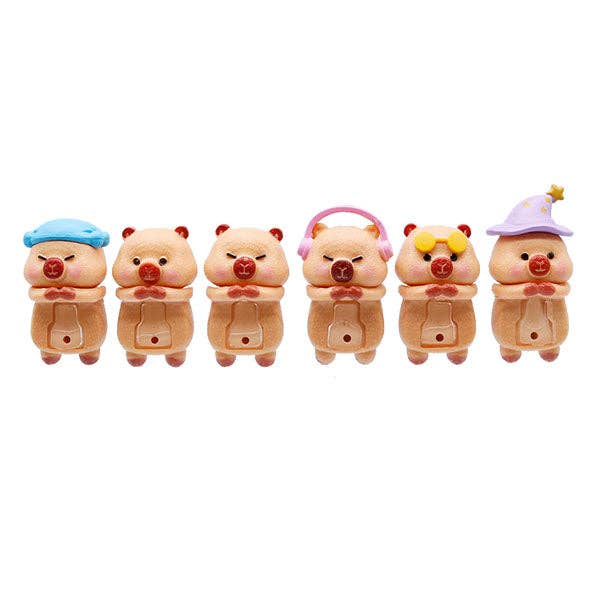 Capybara Huggers S3: The Phone Hugging Animals Collectable Figurine Blind Bag (1pc)