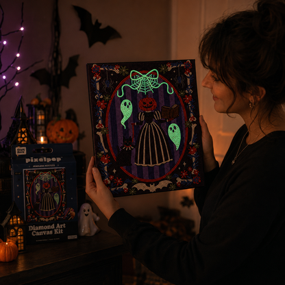 Halloween Diamond Art Kit | Headless Hostess | DIY