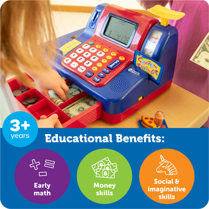 Pretend & Play® Calculator Cash Register