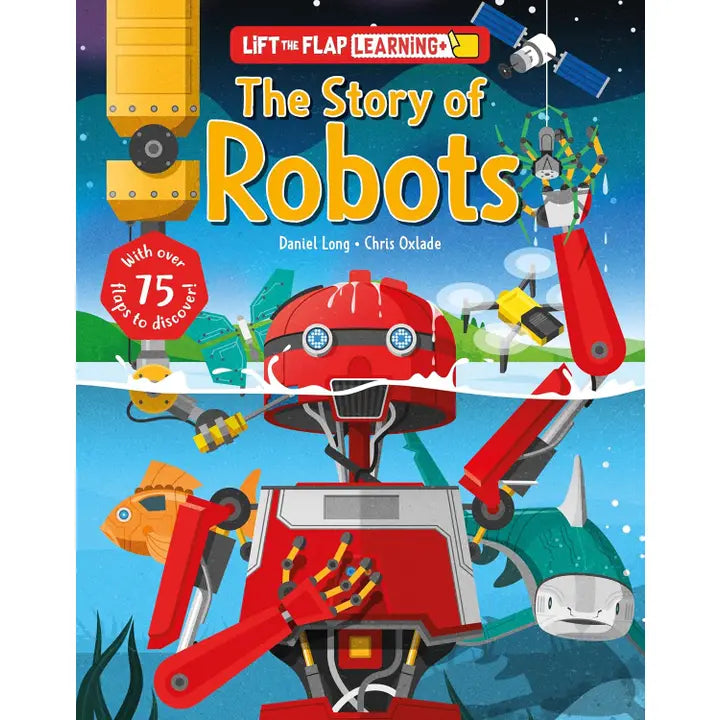 Robots Lift Flap Book