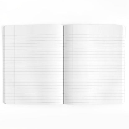 Gingham Daisy Composition Notebook