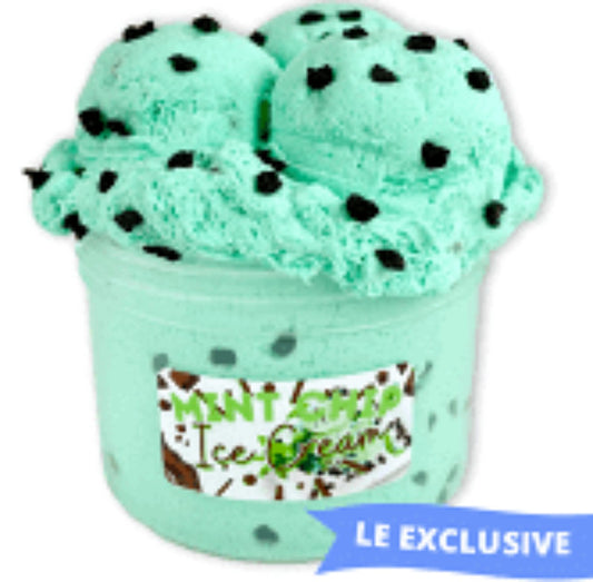 Dope Mint Chip Ice Cream