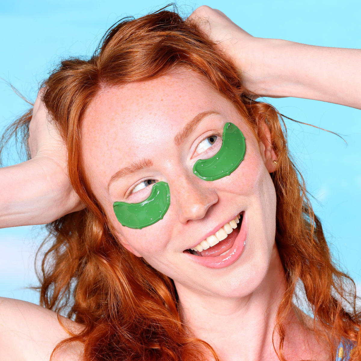 In a Pickle Shaped Hydrating Eye Patches l 8 Pack 