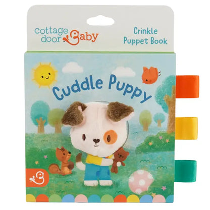 Cuddle Puppy Puppet Book
