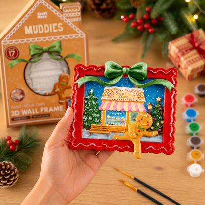 Christmas 3D Paint Kit | Gingerbread House | DIY