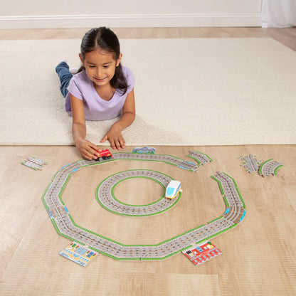Design Your Own Railroad Floor Puzzle