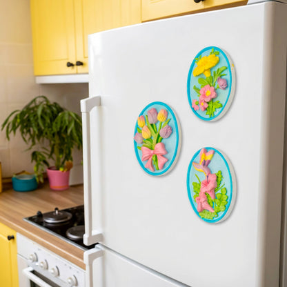 Muddies™ 3D Magnet Painting Kit — Spring Botanica