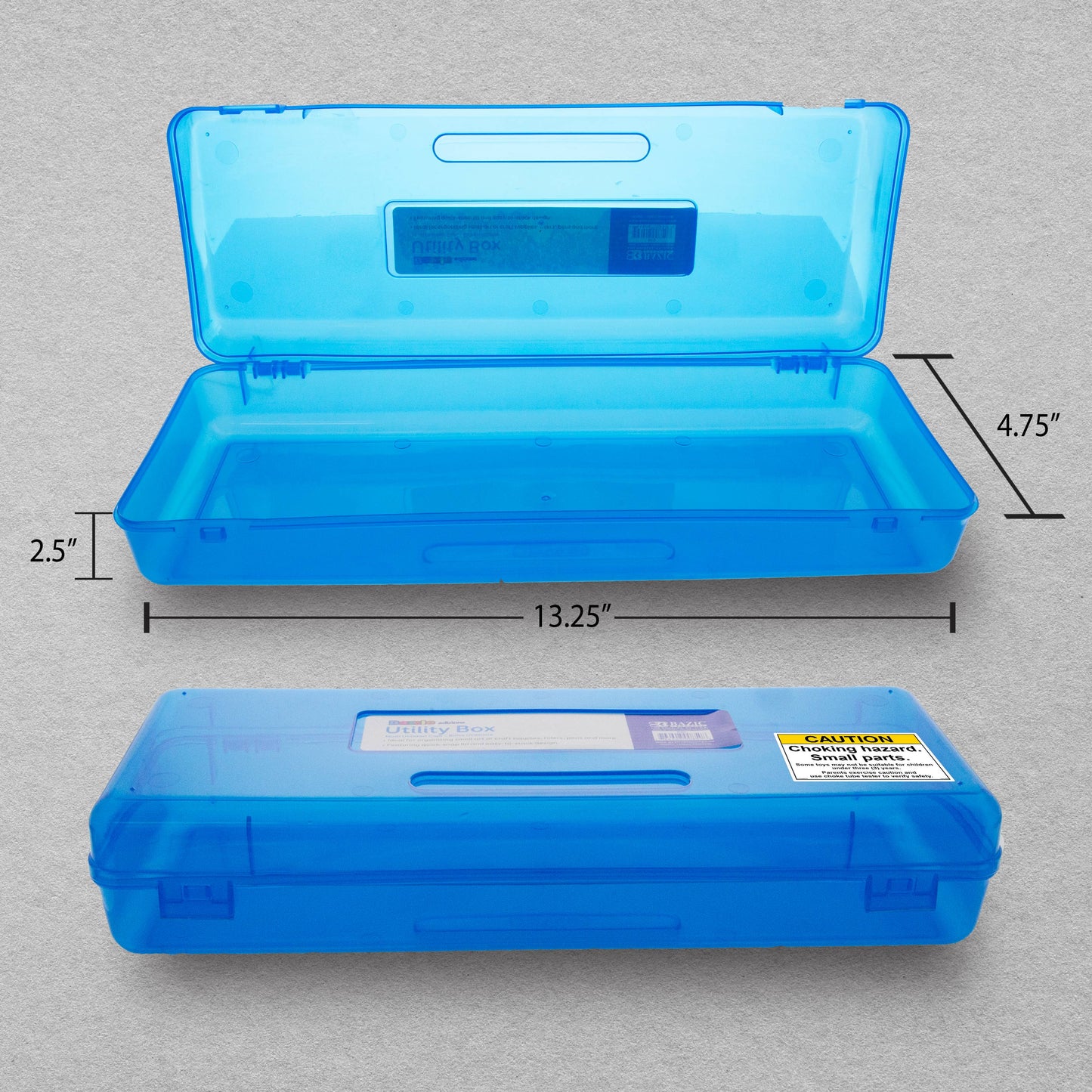 Pencil Case Multipurpose Utility Box Ruler Length