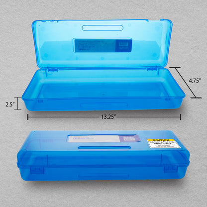 Pencil Case Multipurpose Utility Box Ruler Length