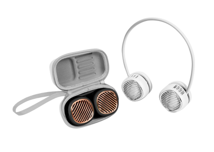 Neck Fan & Carrying Case-White