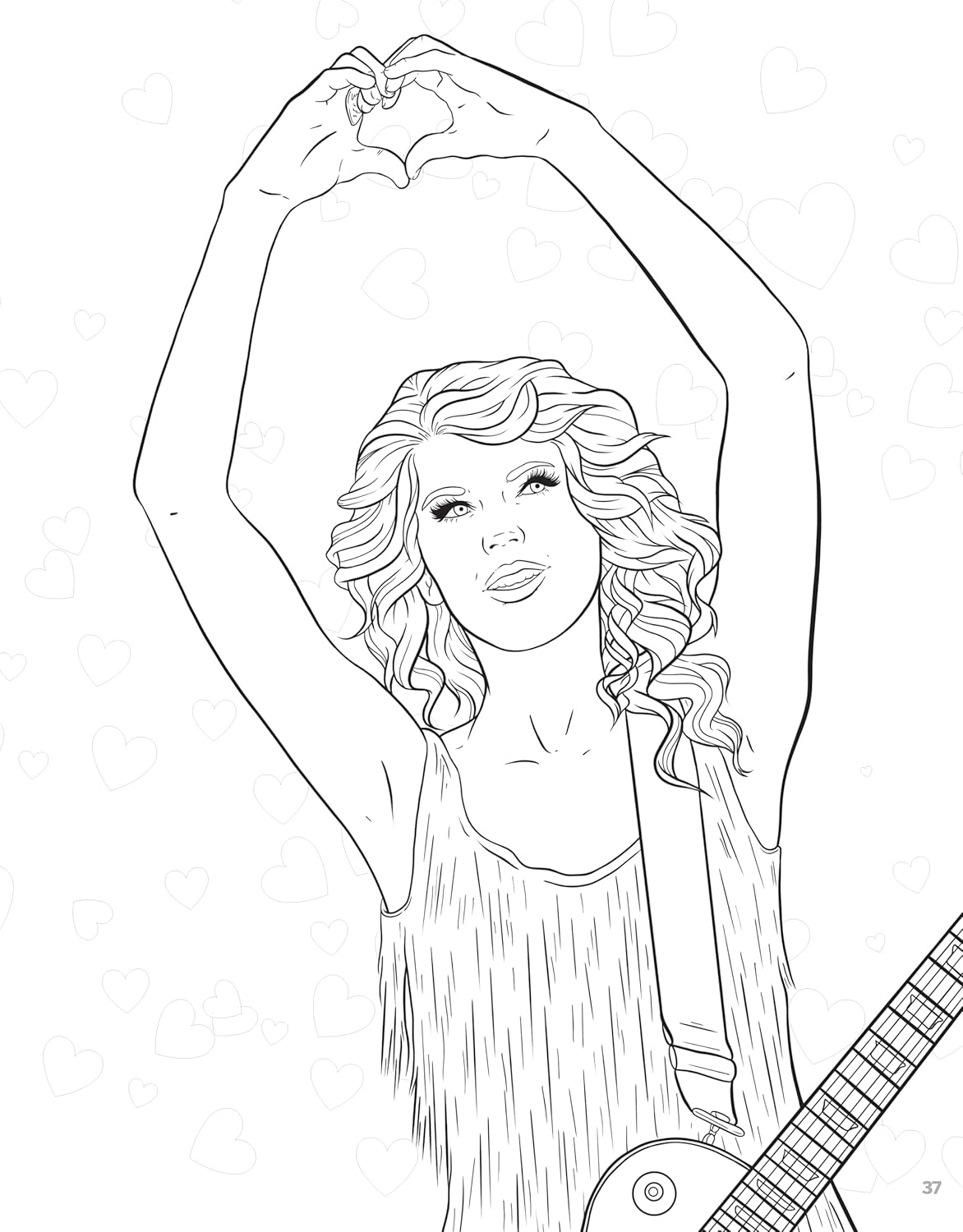 Taylor Swift Color Act Bk