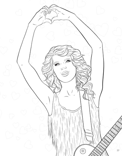 Taylor Swift Color Act Bk