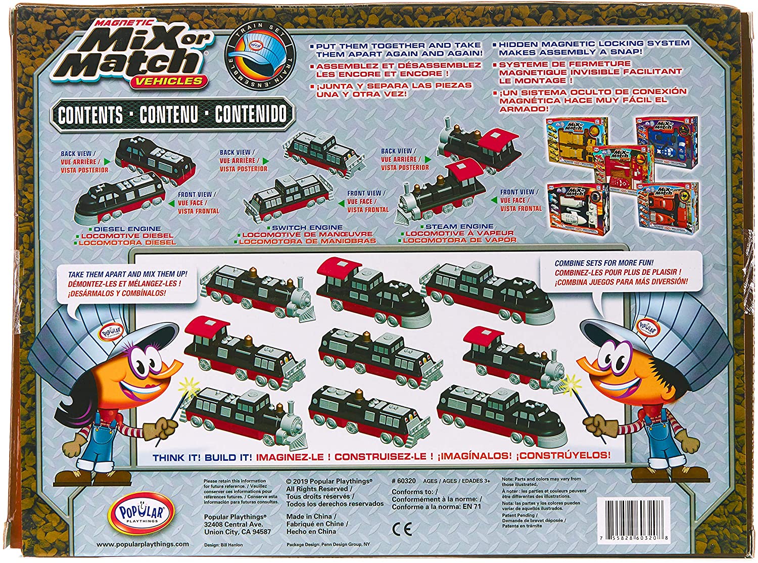 Mix Match Vehicles Train