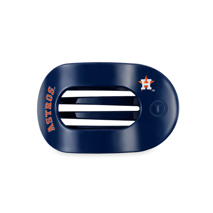 Flat Round Hair Clip | Small | Houston Astros