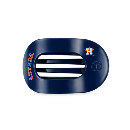 Flat Round Hair Clip | Small | Houston Astros