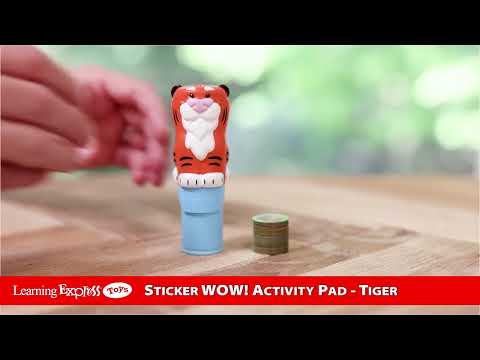 Sticker Wow!™ Tiger