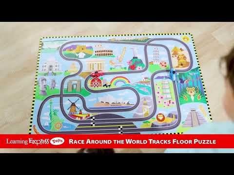 Race Track Floor Puzzle