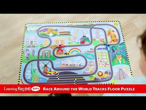 Race Track Floor Puzzle