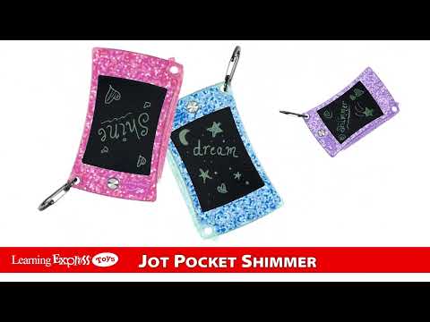 Jot Pocket Shimmer Pink